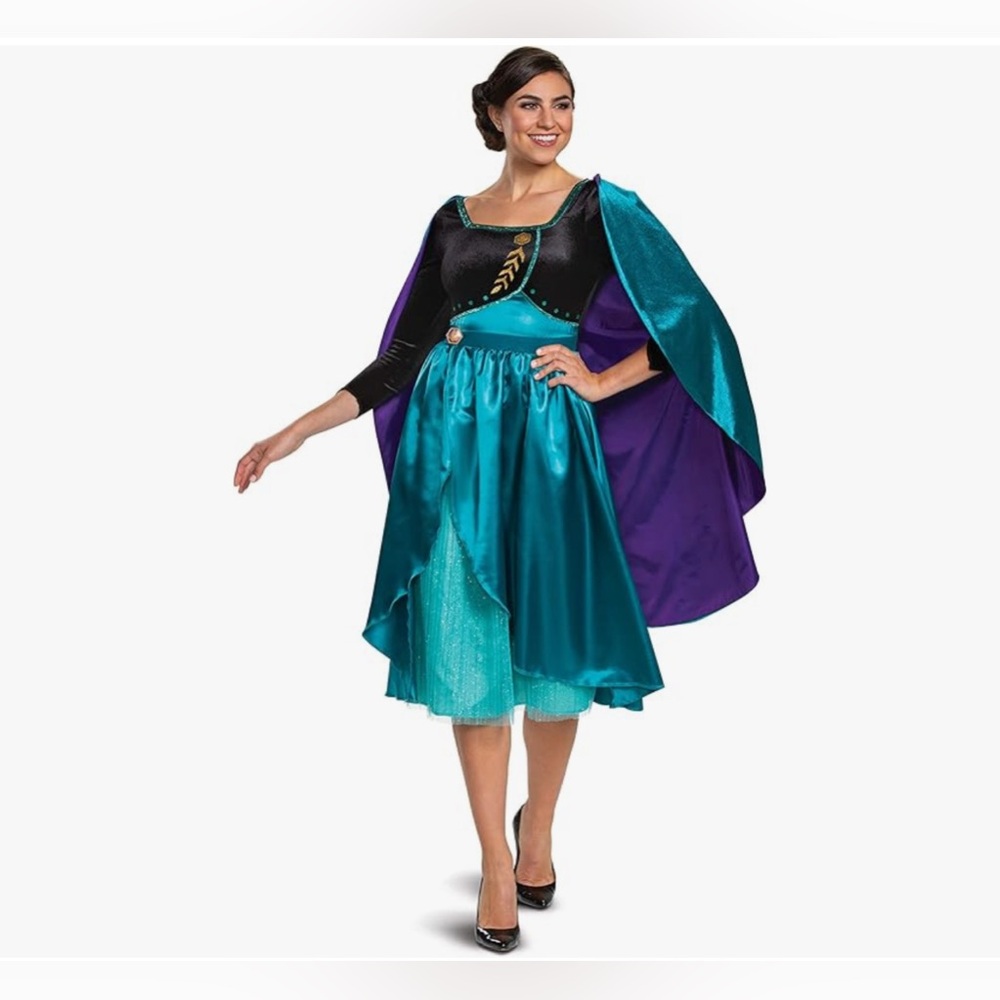 Disguise Anna Deluxe Costume, Official Disney Frozen 2